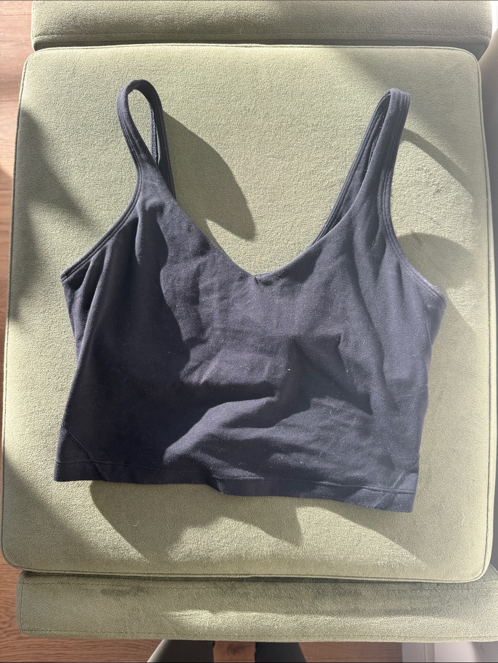 lululemon athletica Black Scoop Sports Bralette